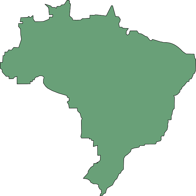 Logotipo mapa do Brasil
